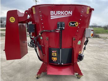 New Forage mixer wagon Burkon Elektrofuttermischer 3 m-NEU: picture 1