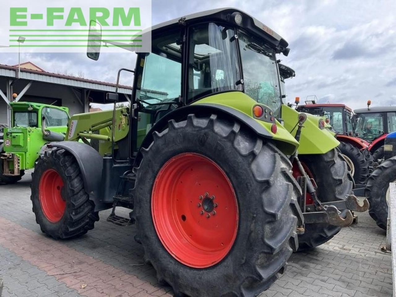 Farm tractor CLAAS arion 420 cis + claas fl100: picture 7