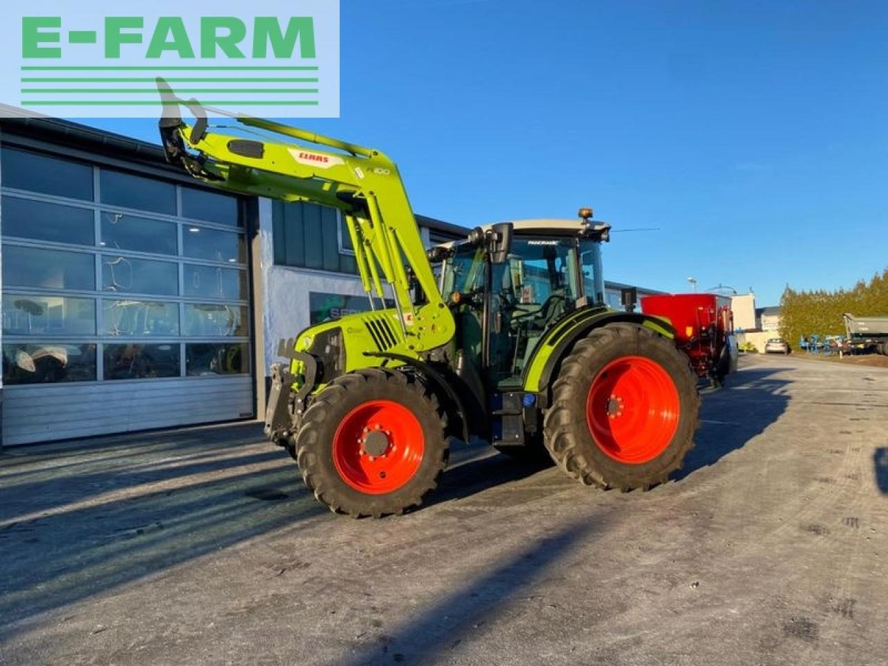 Farm tractor CLAAS arion 420 cis mit fl 100: picture 11