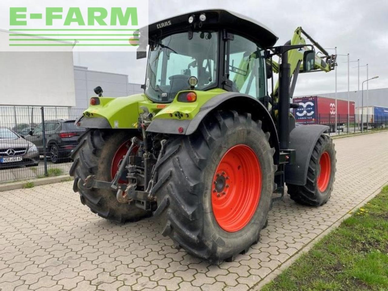 Farm tractor CLAAS arion 620 cis mit frontlader CIS: picture 4