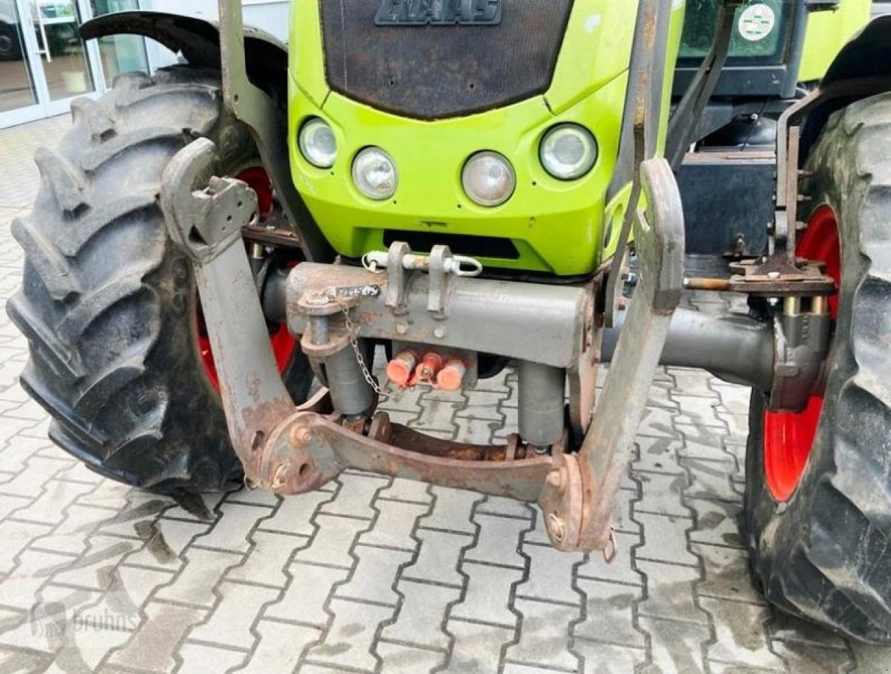 Farm tractor CLAAS axos 320 mit stoll frontlader: picture 7