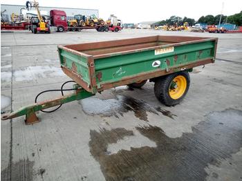 Farm trailer Fraser Single Axle Draw Bar Tipping Tailer: picture 1