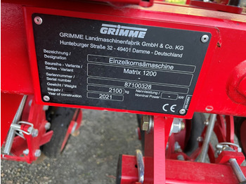 Seed drill GRIMME