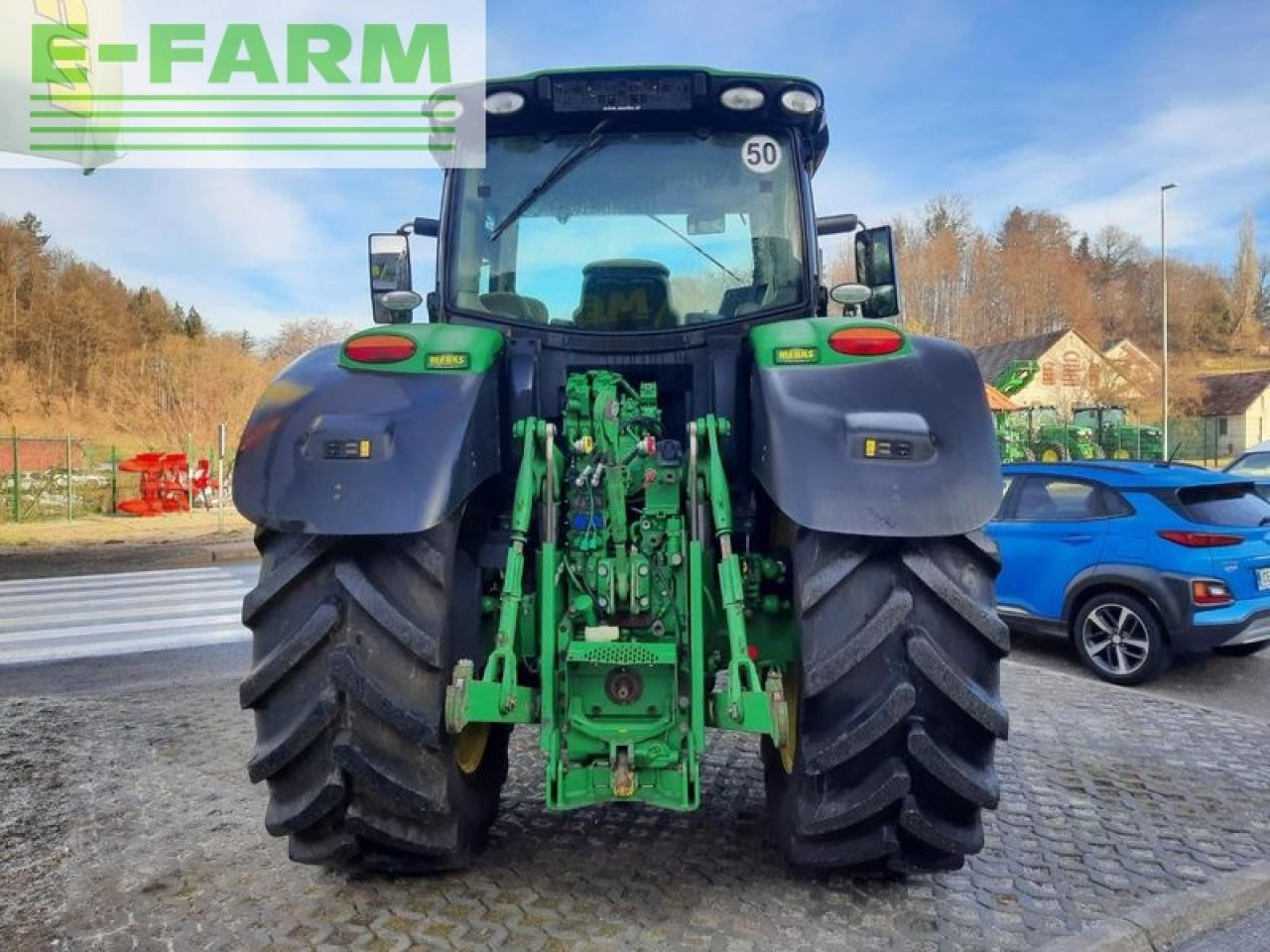 Farm tractor John Deere 6215r-50km/h-: picture 6