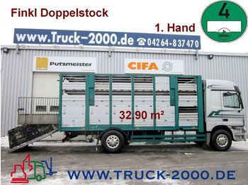 MERCEDES-BENZ 1843 Actros Finkl Doppelstock*Groß Vieh*verzinkt - Agricultural machinery