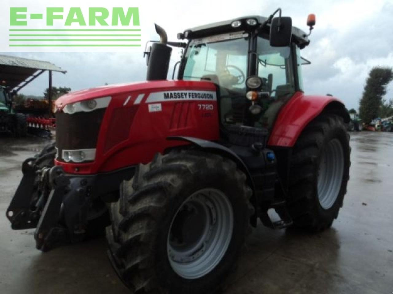 Farm tractor Massey Ferguson 7720: picture 4