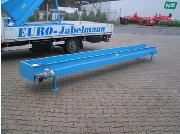 EURO-Jabelmann gebr. Flachband 5500 x 400 mit Gummigurt  - Post-harvest equipment