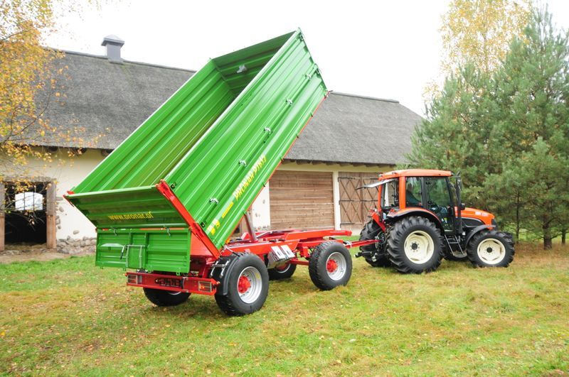 New Farm tipping trailer/ Dumper Pronar Anhänger Zweiachsdreiseitenkipper PT 608, 11,6 t: picture 4