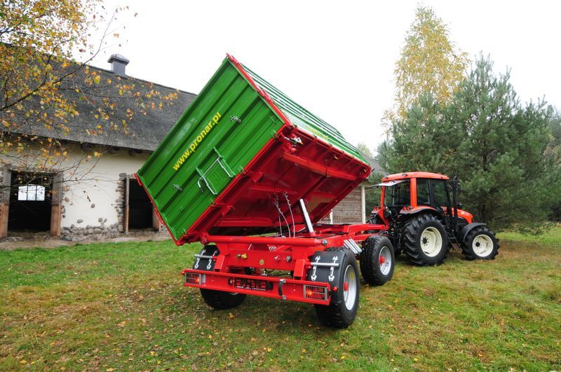 New Farm tipping trailer/ Dumper Pronar Anhänger Zweiachsdreiseitenkipper PT 608, 11,6 t: picture 3