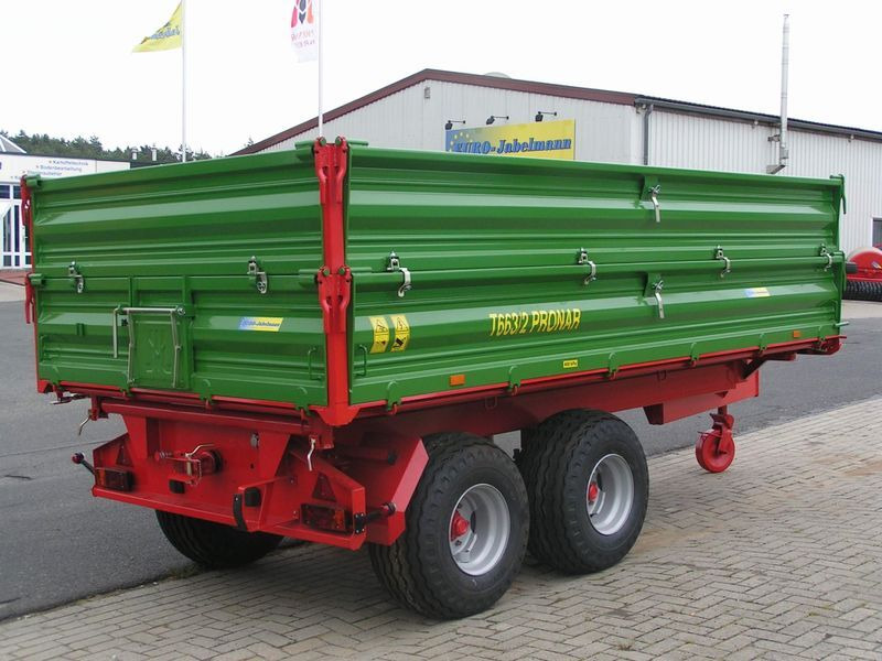 New Farm tipping trailer/ Dumper Pronar Tandemdreiseitenkipper, T 663/3; 13,6 to, NEU: picture 2
