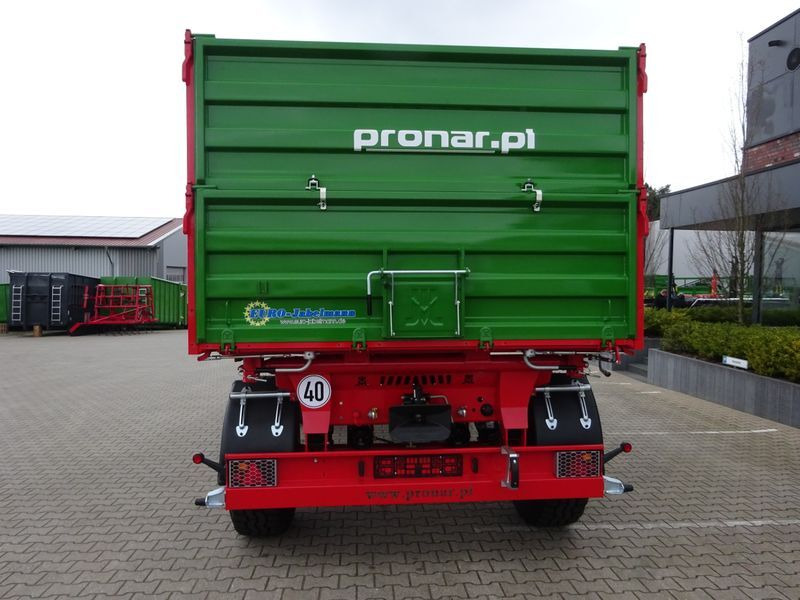 New Farm tipping trailer/ Dumper Pronar Zweiachsdreiseitenkipper, T 680, 18,0 to, NEU: picture 6