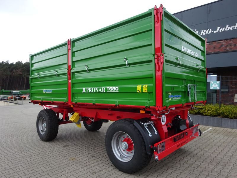 New Farm tipping trailer/ Dumper Pronar Zweiachsdreiseitenkipper, T 680, 18,0 to, NEU: picture 5