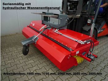 EURO-Jabelmann Staplerkehrmaschinen 1,75 m, einschl. hydr. Entleerung, aus laufe  - Broom