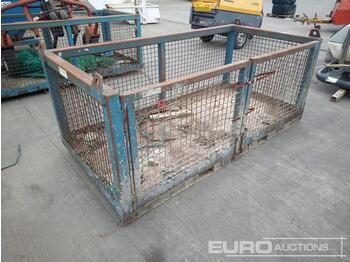 Attachment for Forklift Conquip 3 Ton Goods Cage to suit Forklift: picture 1