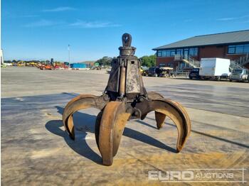  Sennebogen Hydraulic Rotating 5 Tine Scrap Grab to suit Crane - Grapple