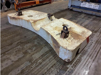 Counterweight for Construction machinery Krupp KMK 4080-5110-5120 counterweight 5,8 ton: picture 4