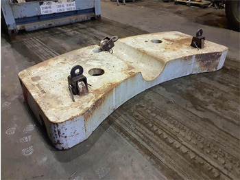 Counterweight for Construction machinery Krupp KMK 4080-5110-5120 counterweight 5,8 ton: picture 3