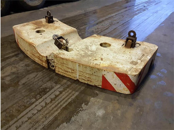 Counterweight for Construction machinery Krupp KMK 4080-5110-5120 counterweight 5,8 ton: picture 2