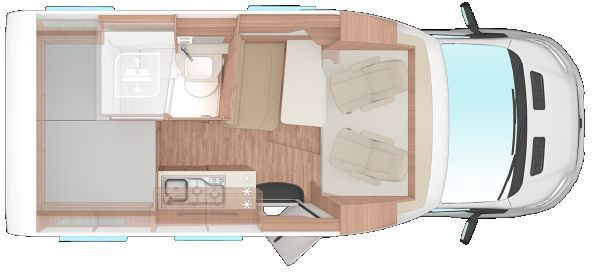 New Semi-integrated motorhome Weinsberg X-CURSION VAN 500 MQ EDITION [PEPPER] Aktion: picture 2