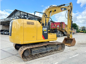 Crawler excavator Cat 313FL - Low Hours / Rear + Side Camera: picture 5