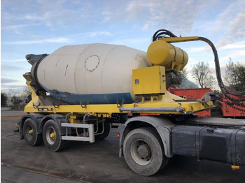 DEBUF BETON MIXER/MALAXEUR/MISCHER-10M3 - Concrete mixer semi-trailer