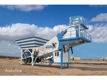 PI MAKINA 100 m³ MOBILE  BATCHING PLANT - CENTRALE A BETON MOBIL (TWIN SHAFT) - Concrete plant