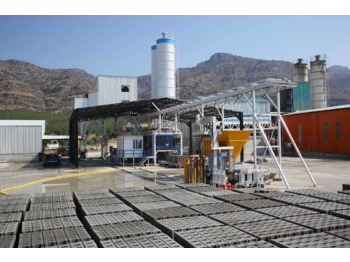 Pi Makina 30m³ Precast Concrete Batching Plant (Planetary Mixer) - Concrete plant