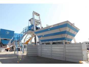 Pi Makina 30m³/h Capacity Compact Concrete Batching Plant (Planetary Mixer) - Concrete plant