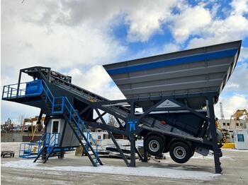 Pi Makina 60m³ Mobile Concrete Batching Plant - Concrete plant