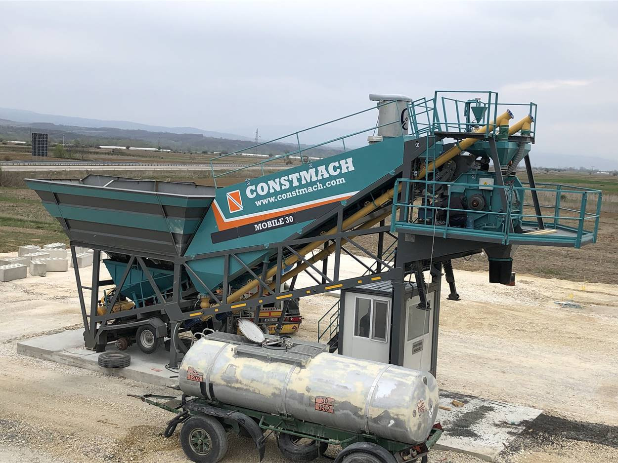 New Concrete plant Constmach Mobile Betonmischanlage 30 m3/h: picture 17