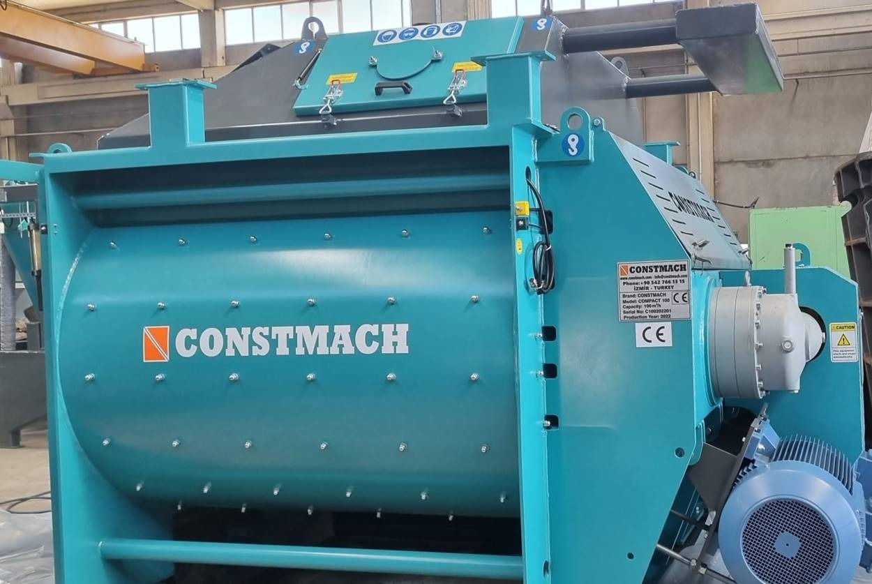 Lease a Constmach Paddle Mixer ( Twin Shaft Concrete Mixer ) Constmach Paddle Mixer ( Twin Shaft Concrete Mixer ): picture 3