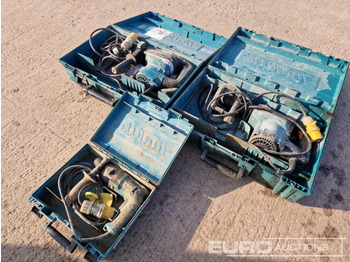  Makita HR4500C Demolition Hammer, Makita HR4013 / HR1840 Hammer Drills. (3 of) - Construction equipment