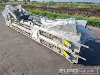  Pallet of Conveyor Belt (2 of), Stihl Cutter - Construction equipment