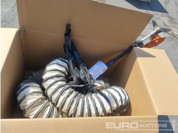 Pallet of Heating Hoses, Stihl Cutter - Construction equipment
