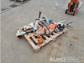  Stihl Cutting Saw, 110 Volt Makita Table Saw, Petrol Hedge Trimmer (2 of) (All Spares) - Construction equipment