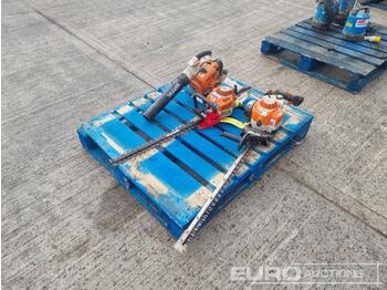 Stihl Petrol Hedge Cutter (2 of), Petrol Leaf Blower - Construction equipment