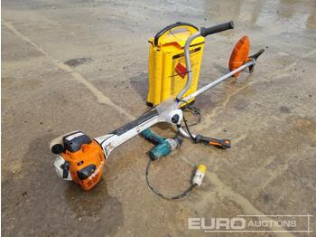 Stihl Petrol Strimmer, 110 Volt Impact Wrench, LED Light Box - Construction equipment