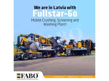 New Mobile crusher FABO FULLSTAR-60 Crushing, Washing & Screening  Plant: picture 1