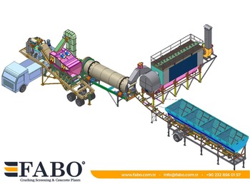 New Asphalt plant FABO Installation of asphalt of any capacity mobile and fixed.: picture 1