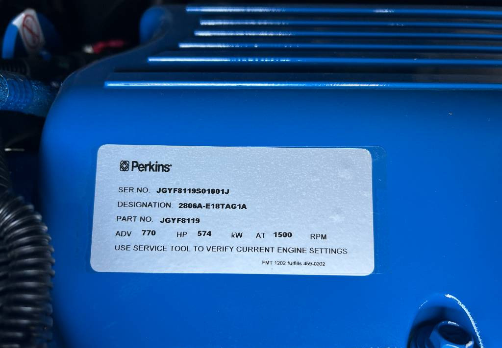 Generator set FG Wilson P660-3 - 660 kVA Genset - DPX-16022: picture 16