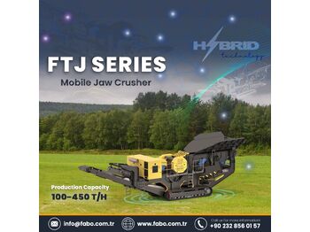 New Mobile crusher Fabo FTJ 11-75 Tracked Jaw Crusher: picture 1