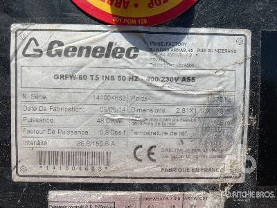 Generator set GENELEC GRFW60/E 60 kVA Skid-Mounted Groupe Elec ...: picture 5