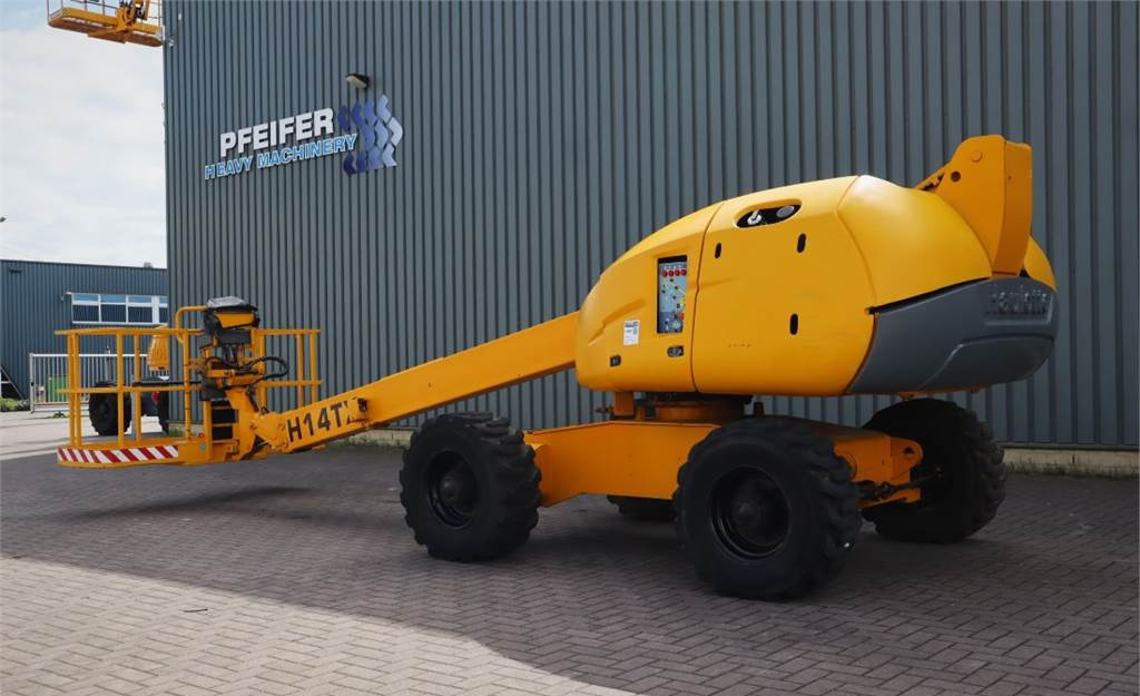 Telescopic boom Haulotte H14TX Diesel, 4x4 Drive, 14m Working Height, 10.7m: picture 8