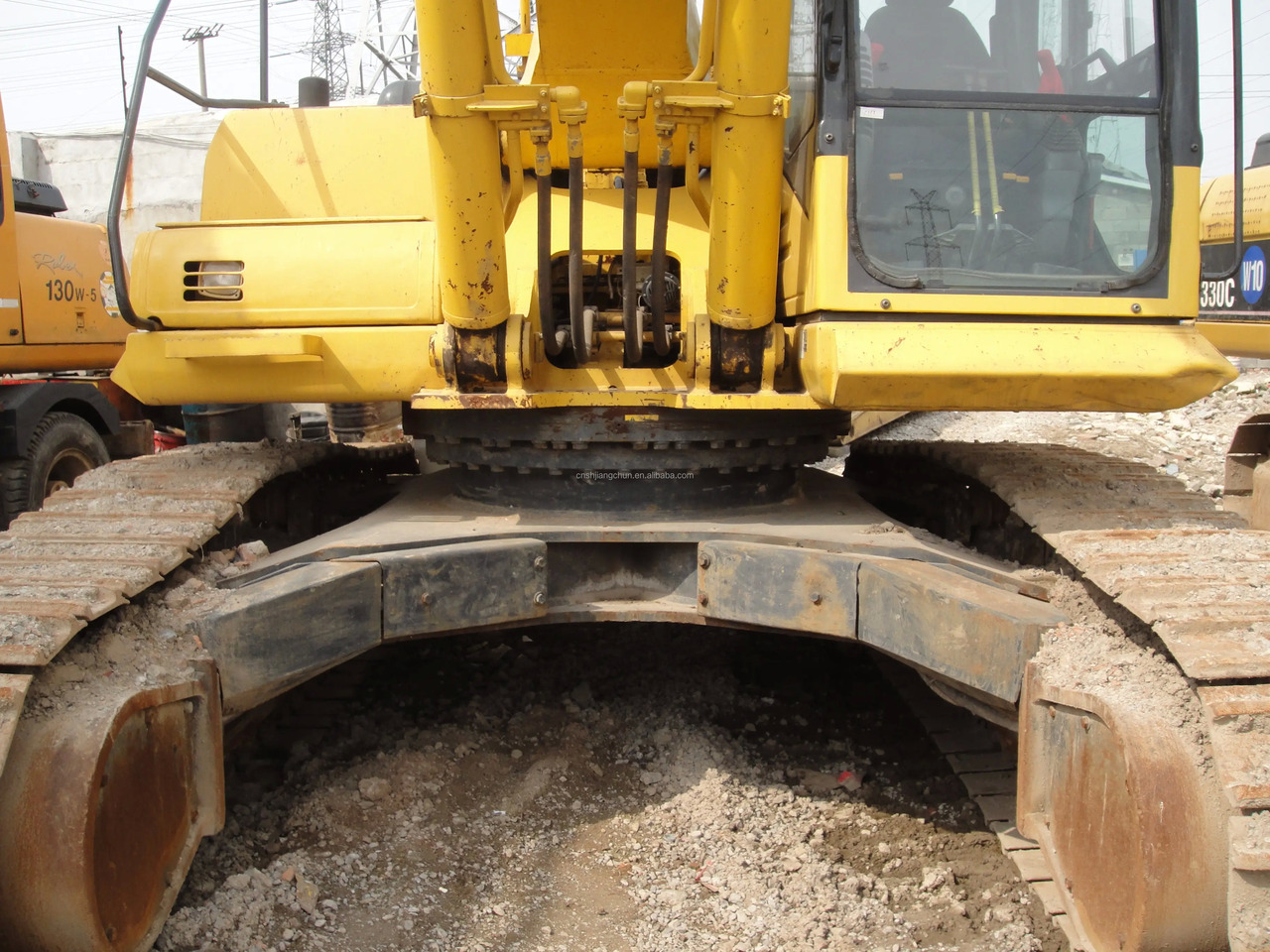 Excavator Heavy construction machine second hand excavator used digger machine 45Ton KOMATSU 450 PC450: picture 2