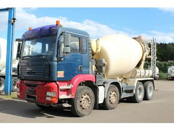 Concrete mixer truck MAN TGA 32390 8X4   9m³: picture 1