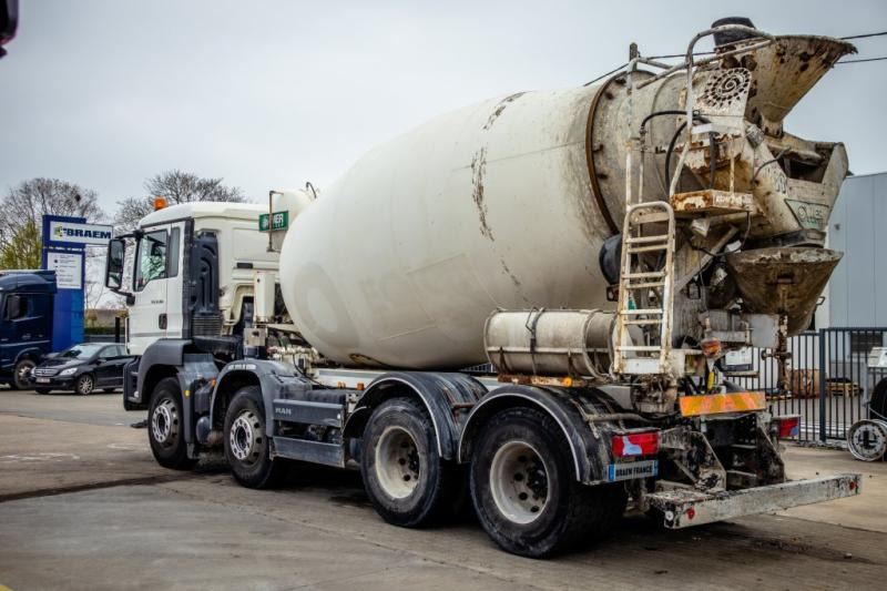 Concrete mixer truck MAN TGS 32.360 BB+E6+MIXER 9M³: picture 5