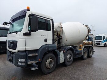Concrete mixer truck MAN TGS 35.400 8X4, Liebherr 9m³ Trommel,: picture 1