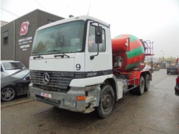 Concrete mixer truck Mercedes-Benz  ACTROS 2631 shalt/blatt: picture 1