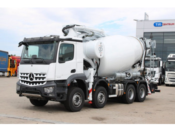 Concrete mixer truck Mercedes-Benz ACTROS 4143, 8X4, PUMPMIX CIFA MAGNUM MK28L: picture 1