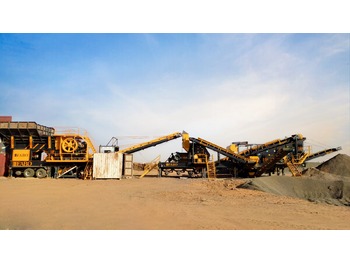 FABO MCK-110 MOBILE CRUSHING & SCREENING PLANT | JAW+SECONDARY - mobile crusher